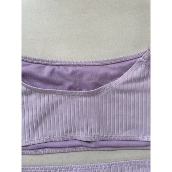 Cabana Del Sol Swim Bikini Set Swimsuit Ribbed Swimwear - Picture 6 of 9